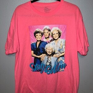 The Golden Girls Pink Graphic Tee